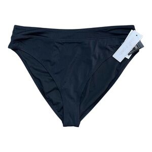 Salt & Cove High Waisted Ribbed Bikini Bottoms - Size XL